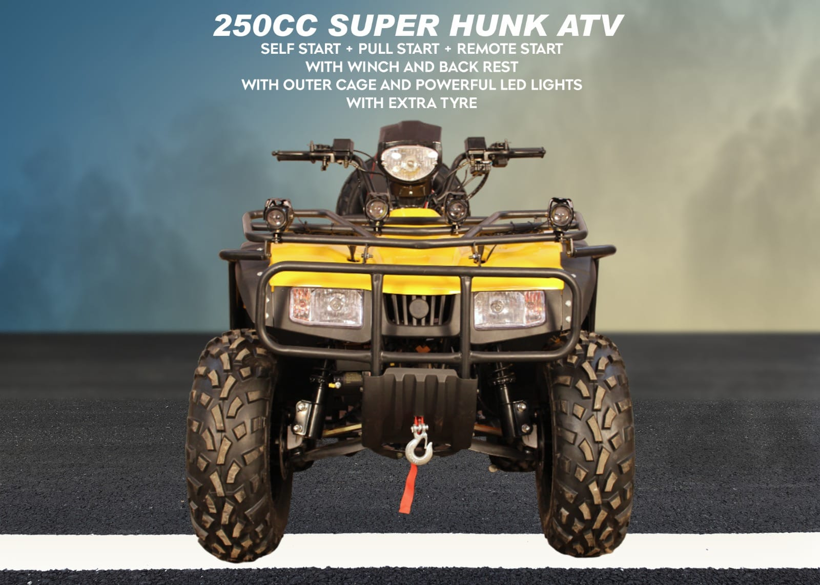 250cc Super Hunk ATV